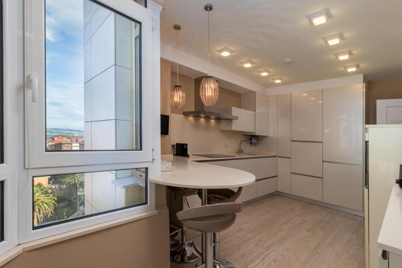 Apartamento Junto Playa Sardinero Con Parking Santander Bagian luar foto